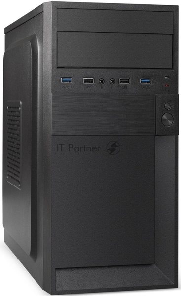 Компьютерный корпус Minitower ExeGate BAA-105U2-01-AAA350 (mATX, БП AAA350 с вент. 8см, 2*USB+2*USB 3.0, аудио, черный)