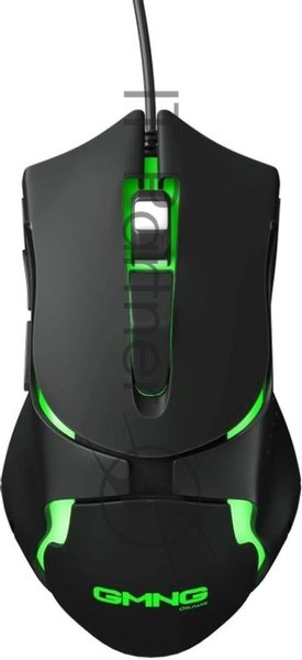 Мышь проводная GMNG 703GM черный, 3200 dpi, USB, кнопки - 6