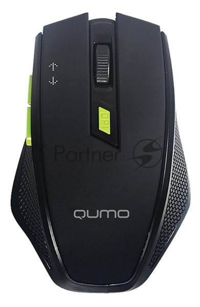 Мышь беспроводная Qumo Office Prisma Black M85 черный, 2400 dpi, радиоканал, USB, кнопки - 7