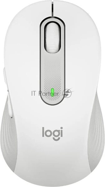 Мышь беспроводная Logitech Signature M650 белый, 4000 dpi, радиоканал, Bluetooth, USB, кнопки - 5