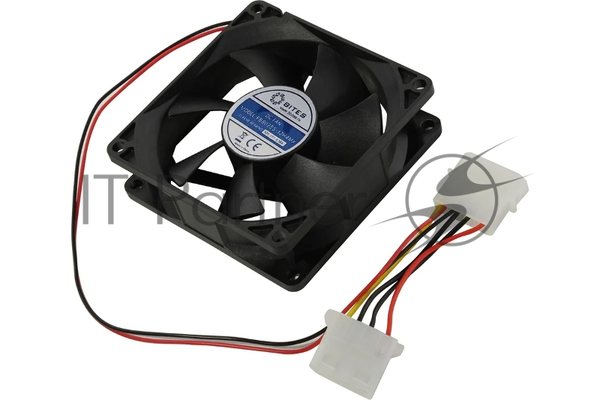 Вентилятор для корпуса 5bites FB8025S-12H4MX черный, 80 x 80 мм, 3000 об/мин, 30 дБ, 4 pin