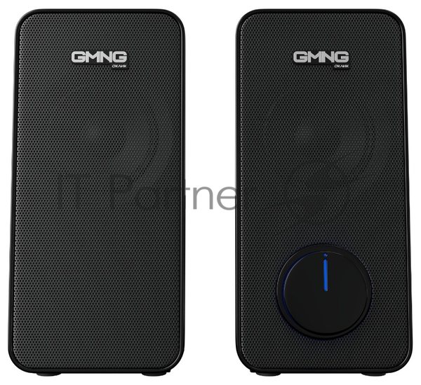Акустическая система Oklick/Оклик GMNG OK-175 2.0 черный 10Вт