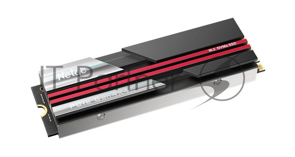 Накопитель SSD Netac NV7000, 1Tb, M.2 2280, PCIe 4.0 x4, NVMe, R/W 7200/5500, с радиатором
