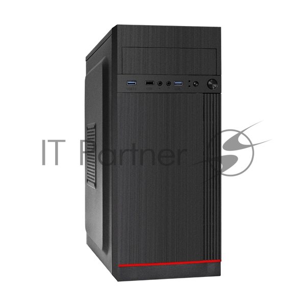 Компьютерный корпус Miditower ExeGate AA-442U2-AA350 (ATX, AA350 8 см, 1хUSB+2хUSB 3.0, аудио, черный)