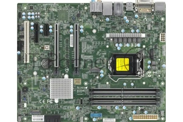 Материнская плата Supermicro MBD-X12SAE-B, LGA 1200, Intel W480, 4xDDR4, 4xSATA, 2xM.2, 3xPCIe 3.0 (x16, x16, x1), 1xDP, 1xHDMI, 1xDVI-D, 2xUSB-A 2.0, 2xUSB-A 3.2 Gen 1, 3xUSB-A 3.2 Gen 2, 1xUSB-C 3.2 Gen 2, 1x 2.5Gb LAN, 1x 1Gb LAN, 5.1, 1xCOM, ATX