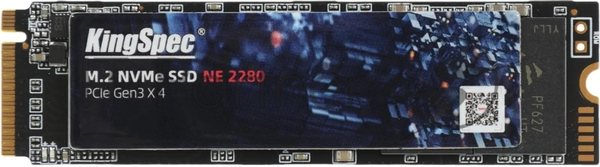 Накопитель SSD KingSpec NE-128, 128Gb, PCIe 3.0 x4, M.2 2280, R/W 1800/600
