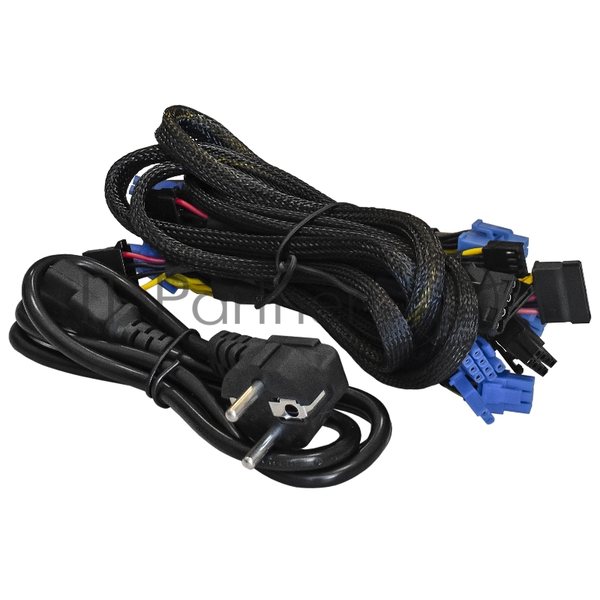 Блок питания серверный 600W ExeGate ServerPRO-600RADS (ATX, for 3U+ cases, APFC, КПД 80% (80 PLUS), 14cm fan, 24pin, (4+4)pin, PCIe, 5xSATA, 4xIDE, FDD, Cable Management, black)