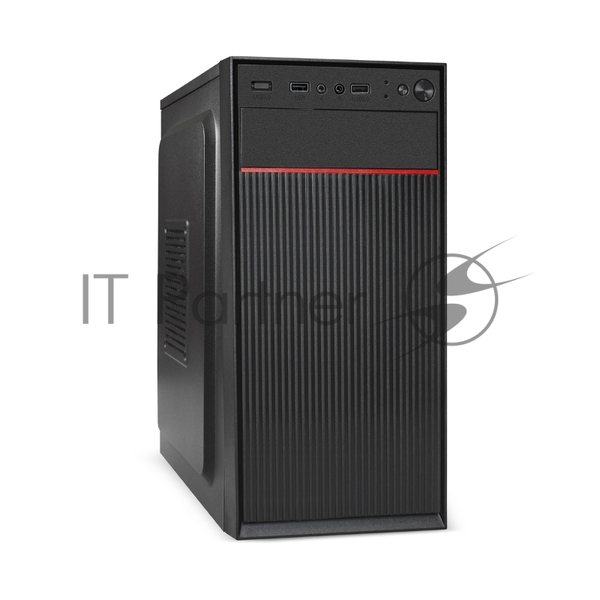 Компьютерный корпус Minitower ExeGate BAA-113-AAA450 (mATX, БП AAA450 с вент. 8см, 2*USB, аудио, черный)