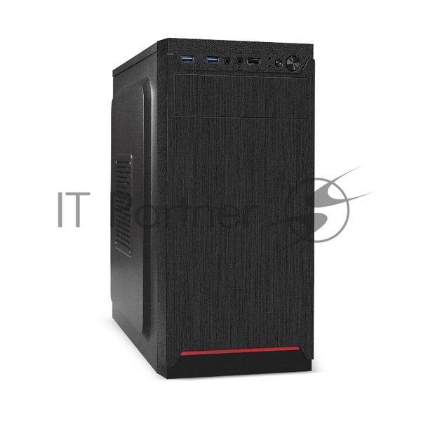 Компьютерный корпус Minitower ExeGate BAA-114U2-AAA450 (mATX, БП AAA450 с вент. 8см, 1хUSB+2хUSB 3.0, аудио, черный)