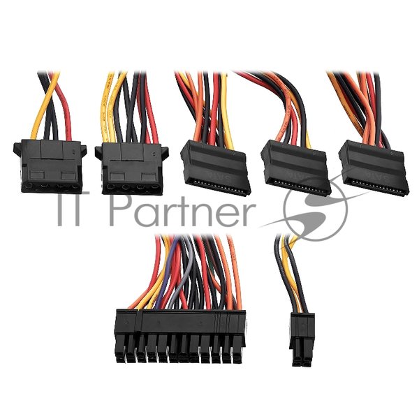Блок питания серверный 450W ExeGate EX292219RUS ServerPRO-1U-F450AS (Flex ATX, APFC, КПД 80% (80 PLUS), 4cm fan, 24pin, 4pin, 3xSATA, 2xIDE)
