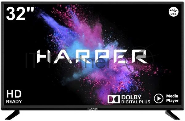 Телевизор Harper 32" 32R690T черный LED HD 60Hz