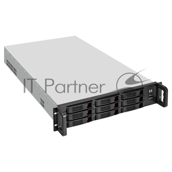 Серверный корпус ExeGate EX292584RUS Pro 2U650-HS09 (RM 19", высота 2U, глубина 650, БП 2U-600ADS, 9xHotSwap, 2*USB)
