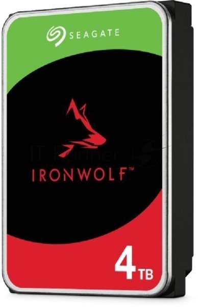 Жесткий диск Seagate 4Tb Ironwolf (ST4000VN006) SATA 6.0Gb/s, 5400 rpm, 256mb buffer, 3.5", для NAS