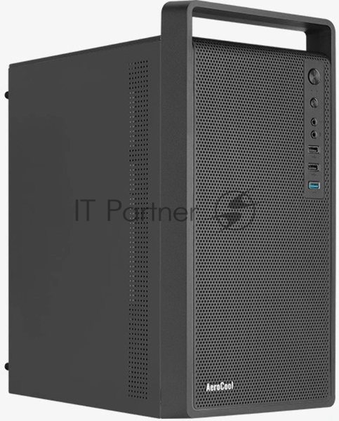 Компьютерный корпус MiniTower Aerocool/Formula CS-109-S-BK-v1 (mATX, USB3x1, USB2x2, 120мм fan,без БП) (4711099472390)
