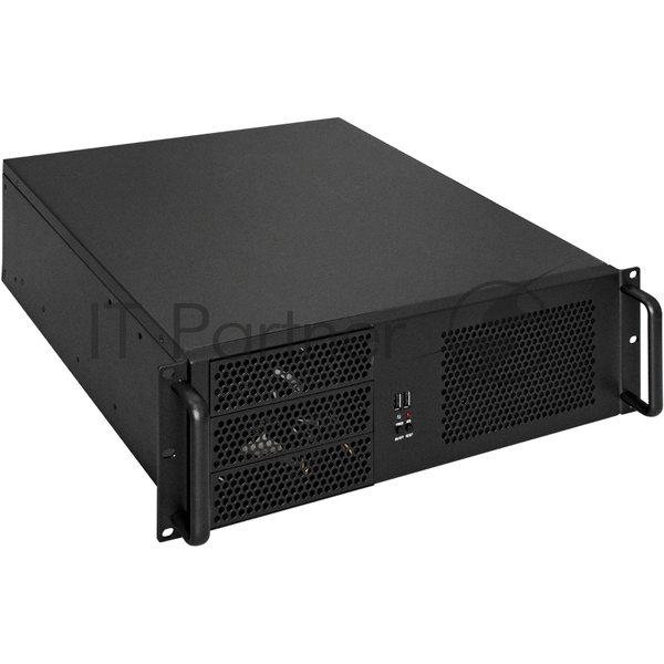 Серверный корпус ExeGate Pro EX293184RUS 3U390-08 (RM 19", высота 3U, глубина 390, БП 500RADS, USB)