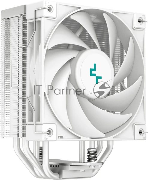 Кулер для процессора DEEPCOOL AK400 WH белый, 120 мм, алюминий/медь, 1850 об/мин, 29 дБ, 4 pin, 220 Вт, 155 мм
