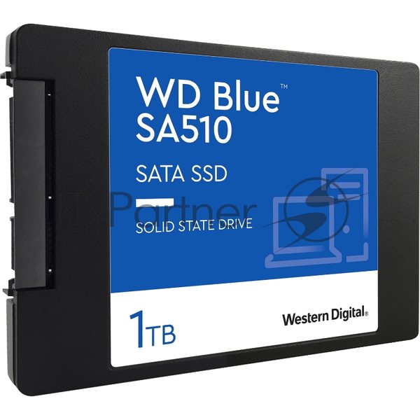 Накопитель SSD WD Blue SA510 1Tb, SATA III, 2.5", R/W 560/520