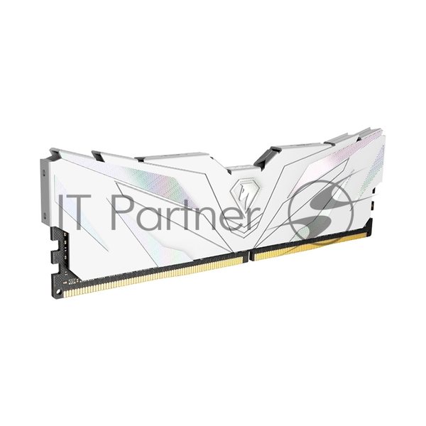 Оперативная память NETAC, DDR4, 32GB (2x16GB), 3200MHz, CL16, DIMM, с радиаторами, белый