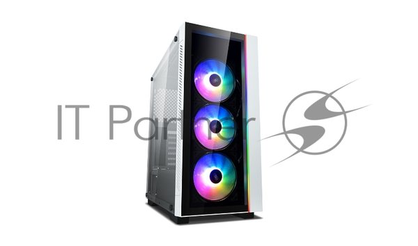 Компьютерный корпус Deepcool MATREXX 55 V3 ADD-RGb WH 3F белый