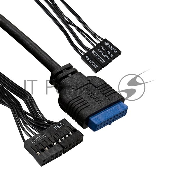 Компьютерный корпус Miditower ExeGate CP-606U-AB550 (ATX, AB550 с вент. 8см, 1хUSB/1хUSB 3.0, аудио)