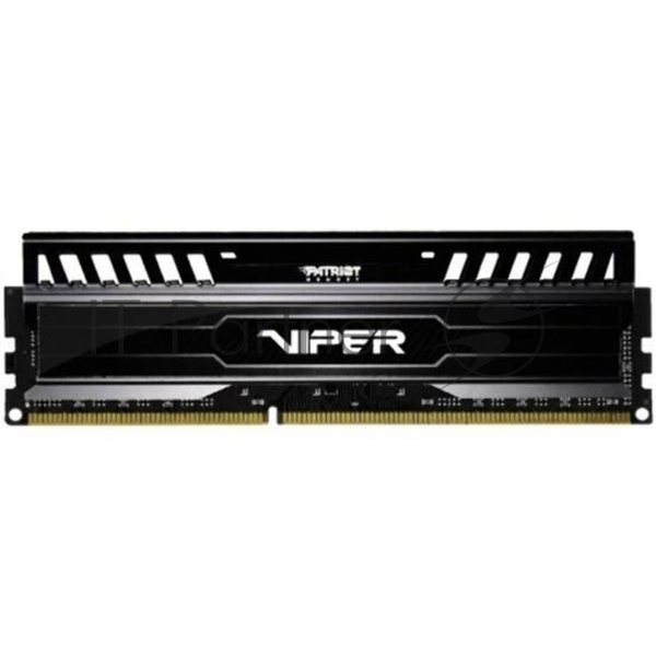 Оперативная память Patriot Viper 3, DDR3, 8GB (1x8 GB), 1600 MHz, CL10, радиатор, черный