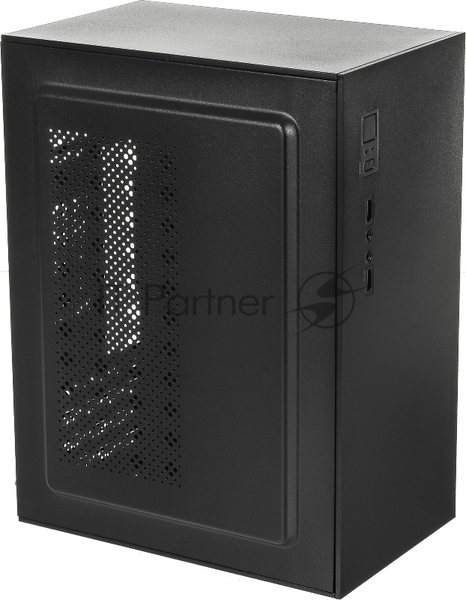 Компьютерный корпус Accord ACC-259 черный без БП mATX 2xUSB 2.0, audio