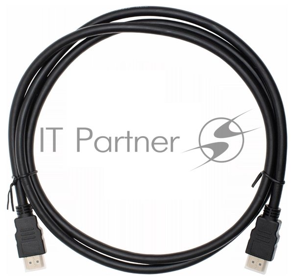 Кабель аудио-видео Cactus CS-HDMI.1.4-1.5 HDMI (m)/HDMI (m) 1.5м. позолоченные контакты черный