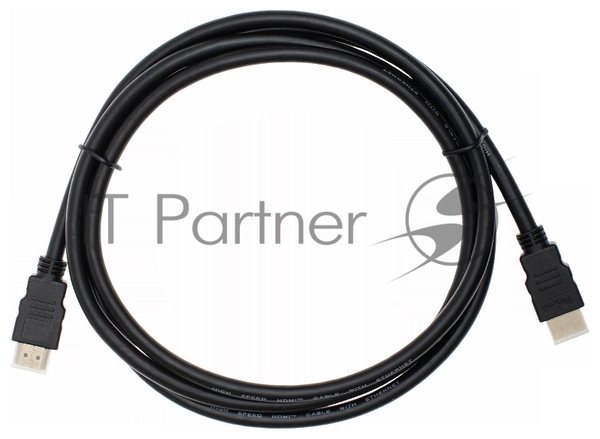 Кабель аудио-видео Cactus CS-HDMI.1.4-1.8 HDMI (m)/HDMI (m) 1.8м. позолоченные контакты черный