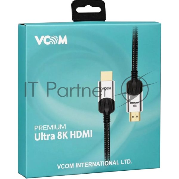 Кабель VCOM CG865-1.5M HDMI 19M/M,ver. 2.1, 8K@60 Hz 1 м VCOM CG865-1.5M
