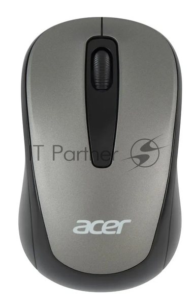 Мышь беспроводная Acer OMR134 серый, 1000 dpi, радиоканал, USB, кнопки - 3