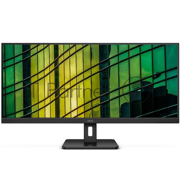 Монитор 34" AOC U34E2M VA 3440x1440, 100 Гц, 4 мс, 21:9, 300 кд/м2, 2xHDMI, 1xDP, 1x3.5 мм, черный