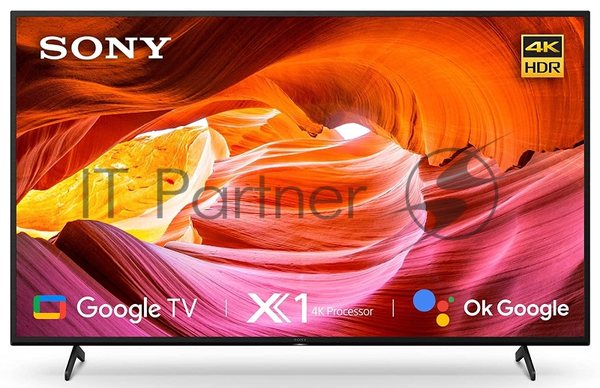 Телевизор Sony 65" KD-65X75K черный LED UHD 50Hz GoogleTV 16Gb