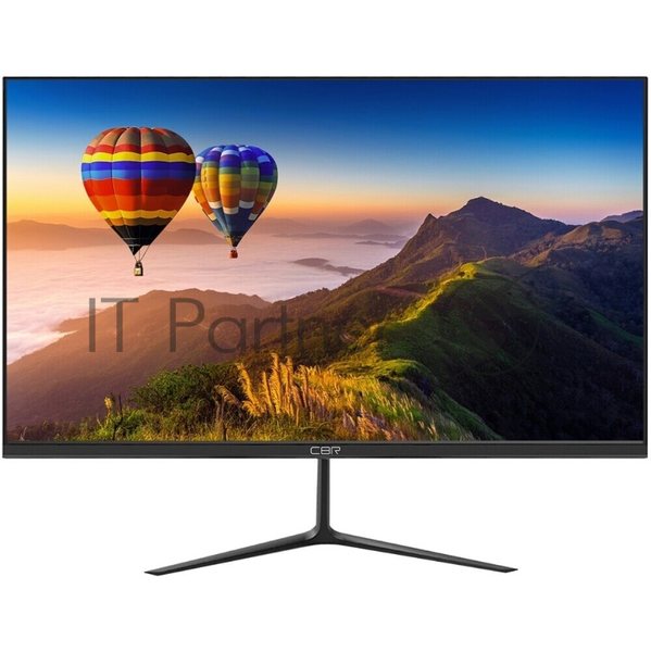 Монитор 23.8" CBR MF-2402 IPS 1920x1080, 75 Гц, 5 мс, 16:9, 250 кд/м², 1xHDMI, 1xVGA, 1xDP, 2x3 Вт, черный