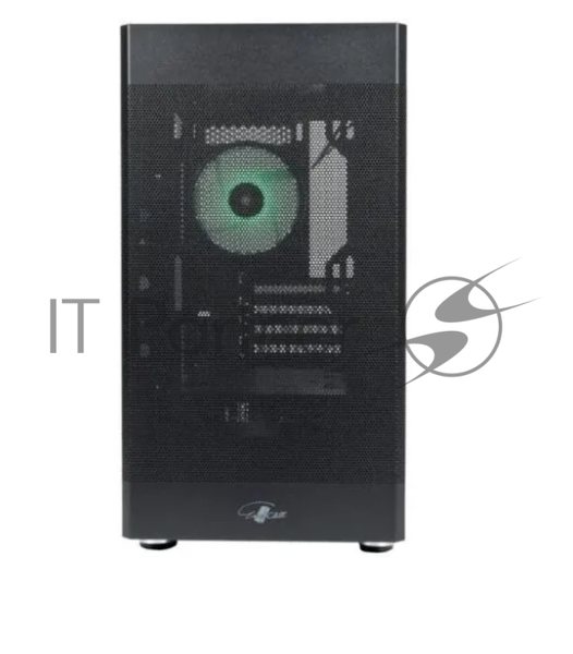 Компьютерный корпус mATX Eurocase M08 ARGB черный без БП закаленное стекло USB 3.0