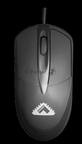 Мышь проводная БЕШТАУ М100РУ черный, 1200 dpi, USB, кнопки - 3