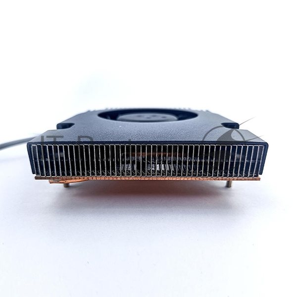 Кулер Foxline D65 черный алюминий+медь 2500rpm 32.6db 4-pin 65w 17мм