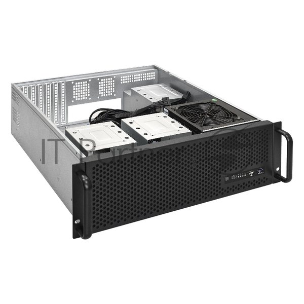 Серверный корпус ExeGate EX293909RUS Pro 3U450-09 (RM 19", высота 3U, глубина 450, БП 700RADS, USB)