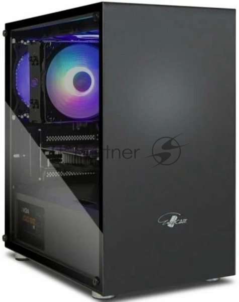 Компьютерный корпус mATX Eurocase M10 черный