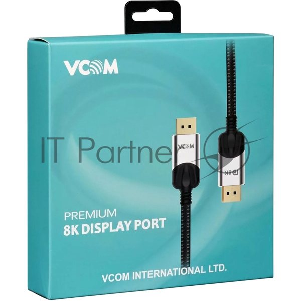 Кабель соединительный DisplayPort v1.4, 8K@60Hz, 1 м VCOM CG635-1.5M