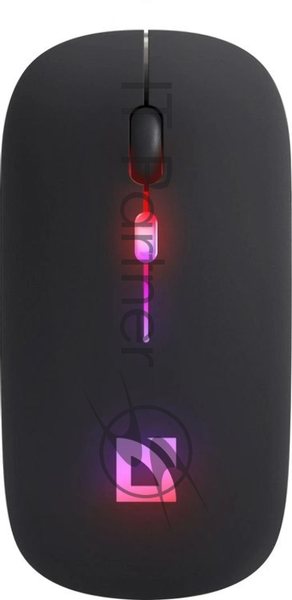 Мышь беспроводная Defender Touch MM-997 черный, 1600 dpi, радиоканал, Bluetooth, USB, кнопки - 4