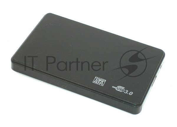 Бокс для жесткого диска 2,5" пластиковый USB 3.0 DM-2508 черный