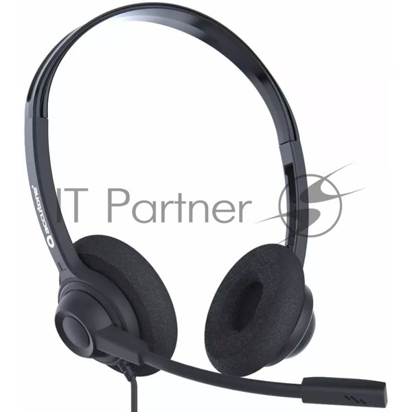 Гарнитура Accutone UB220 чёрный, проводная, USB