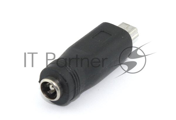 Переходник 5,5x2,1 мама на Mini USB папа 5 Pin