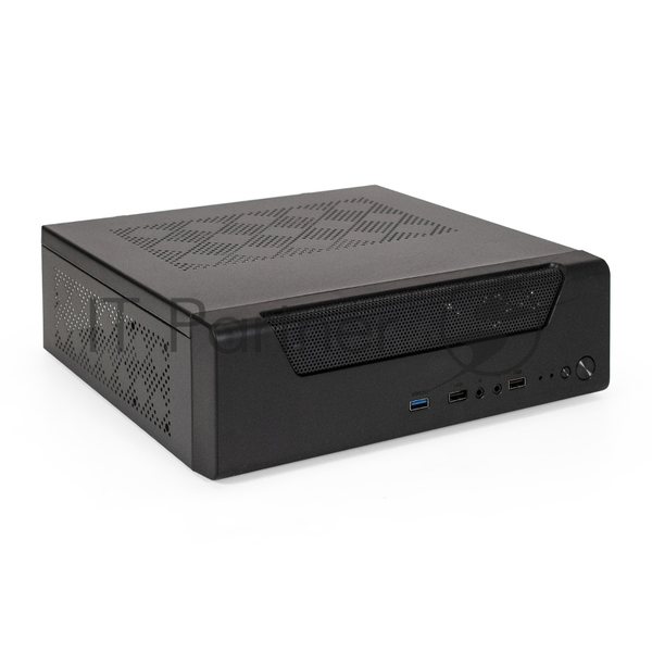 Компьютерный корпус Desktop ExeGate FL-102-TPS300 (mini-ITX, БП TPS300 с вент. 8см, 2*USB + 1*USB 3.0, аудио, черный)