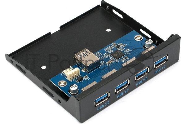 Планка USB 3.0 на переднюю панель 3.5" Gembird FP3.5-USB3-4A, USB, 4xUSB-A 3.0