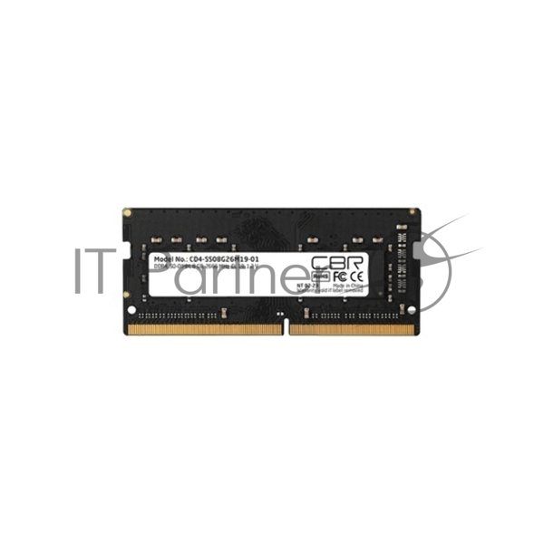Оперативная память CBR, DDR4, 8GB (1x8 GB), 2666 MHz, CL19, SO-DIMM