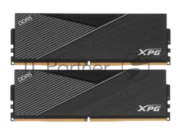 Оперативная память XPG Lancer, DDR5, 32GB (2x16GB), 6000MHz, CL30, DIMM, с радиаторами, черный