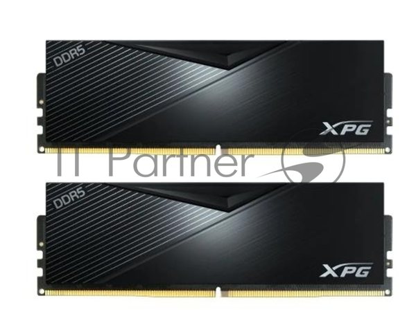 Оперативная память XPG Lancer, DDR5, 64GB (2x32GB), 6000MHz, CL30, DIMM, с радиаторами, черный
