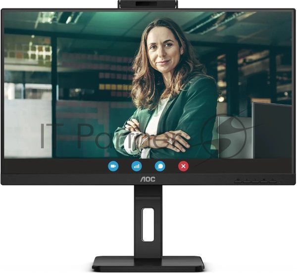 Монитор 27" AOC Q27P3QW IPS 2560x1440, 75 Гц, 4 мс, 16:9, 350 кд/м2, 1xHDMI, 1хDP, черный