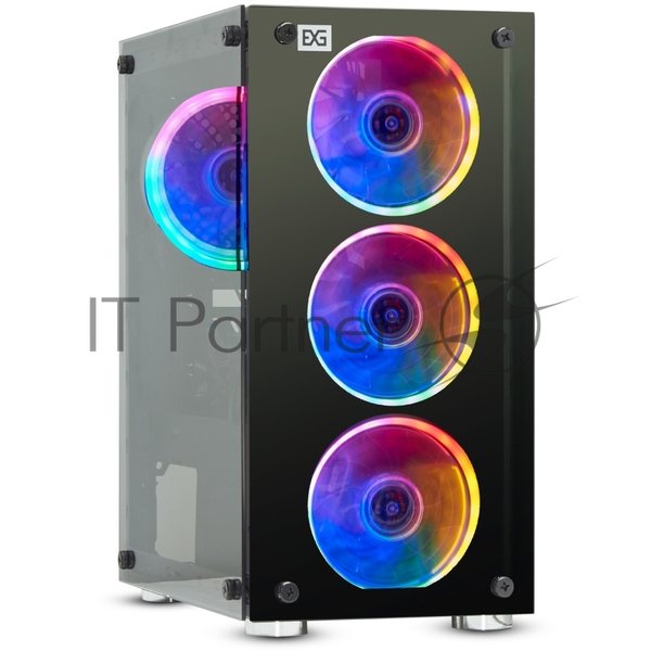 Компьютерный корпус Minitower ExeGate Mistery X2-NPX450